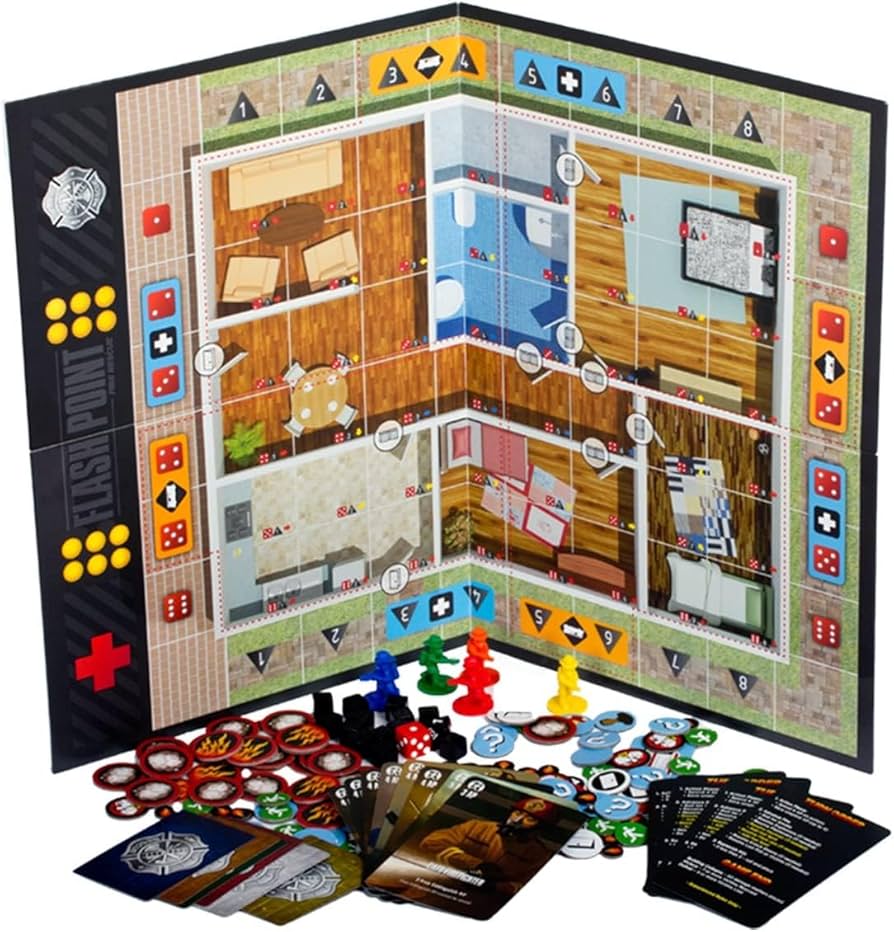 日本語版 フラッシュポイント 火災救助隊 Flash Point ボードゲーム Amazon.com: Flash Point: Fire Rescue 2nd Edition - A